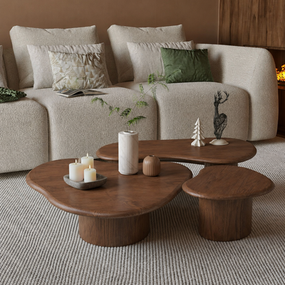 Pebble Nest Coffee Table Set-Estimated delivery: 1 Week
