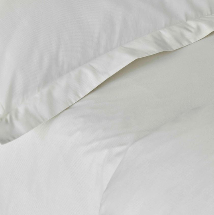 Back to Basic White King Size 100% Cotton Bedding Set – 4 Pieces