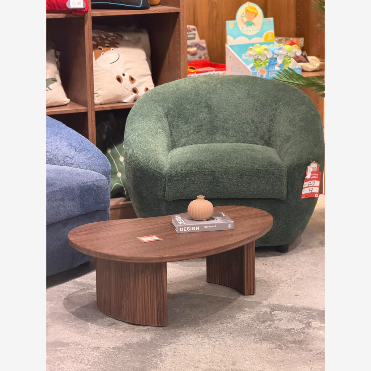 Arden Walnut Coffee Table - Small