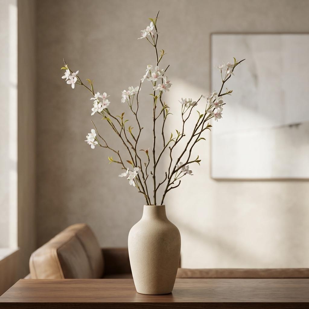 Delphine Decorative Botanical Stem